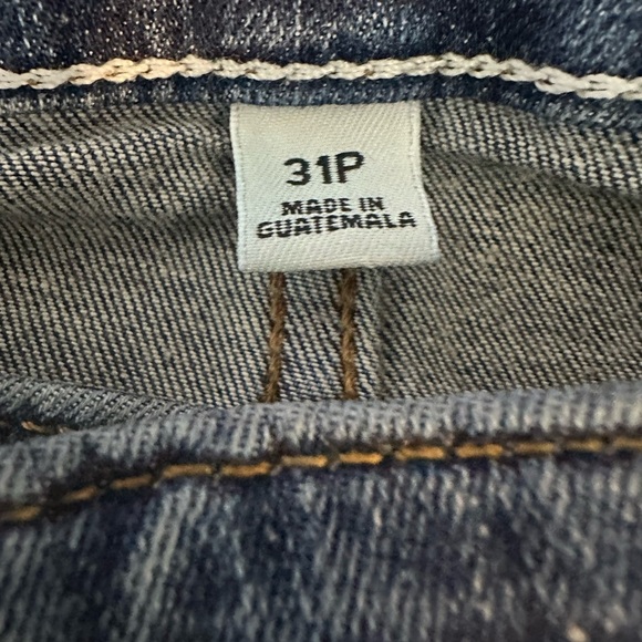 J Crew Toothpick straight leg blue jeans size 31P - Picture 4 of 9